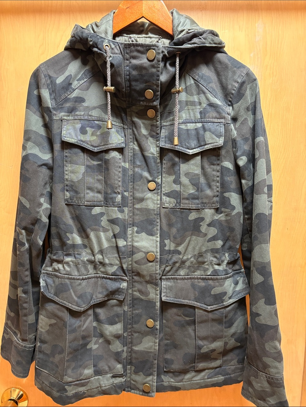 Lucky Brand Camo jacket.